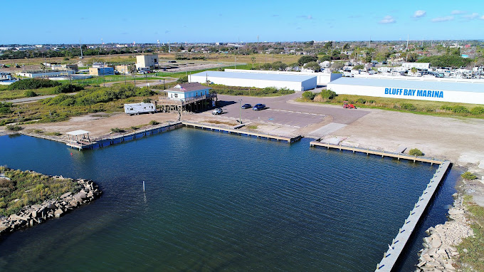 Bluff Bay Marina waterfront