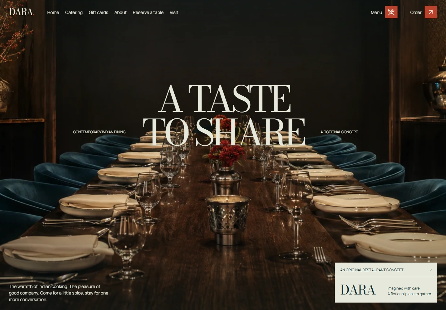 DARA website screenshot
