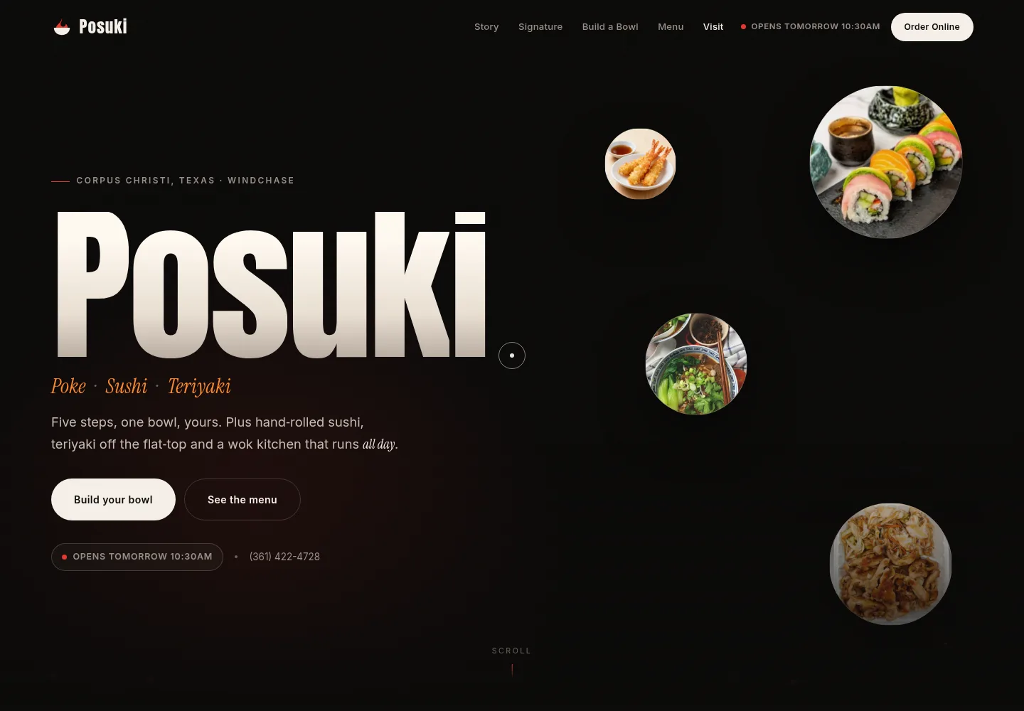 Posuki website